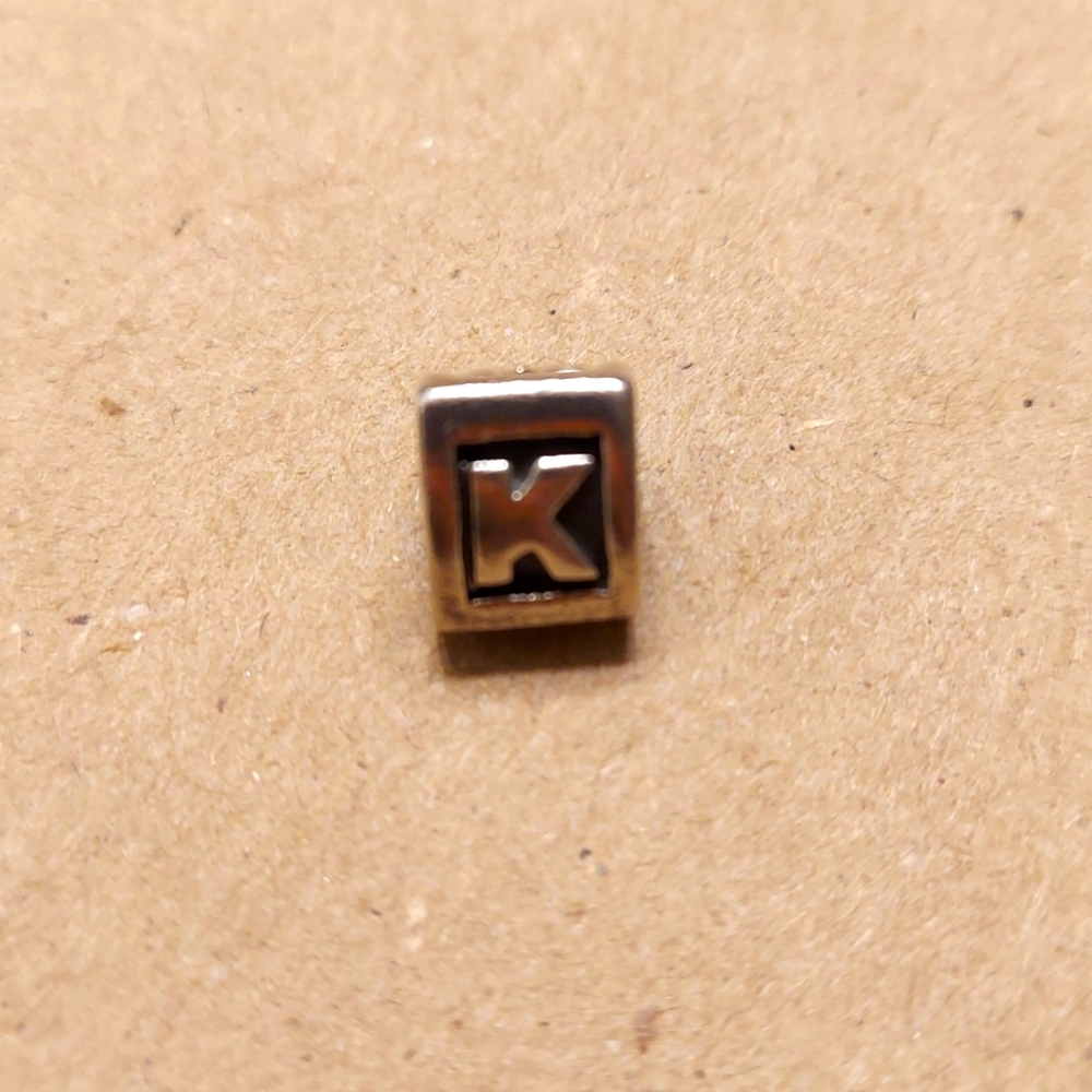 Pandora "K" Bead